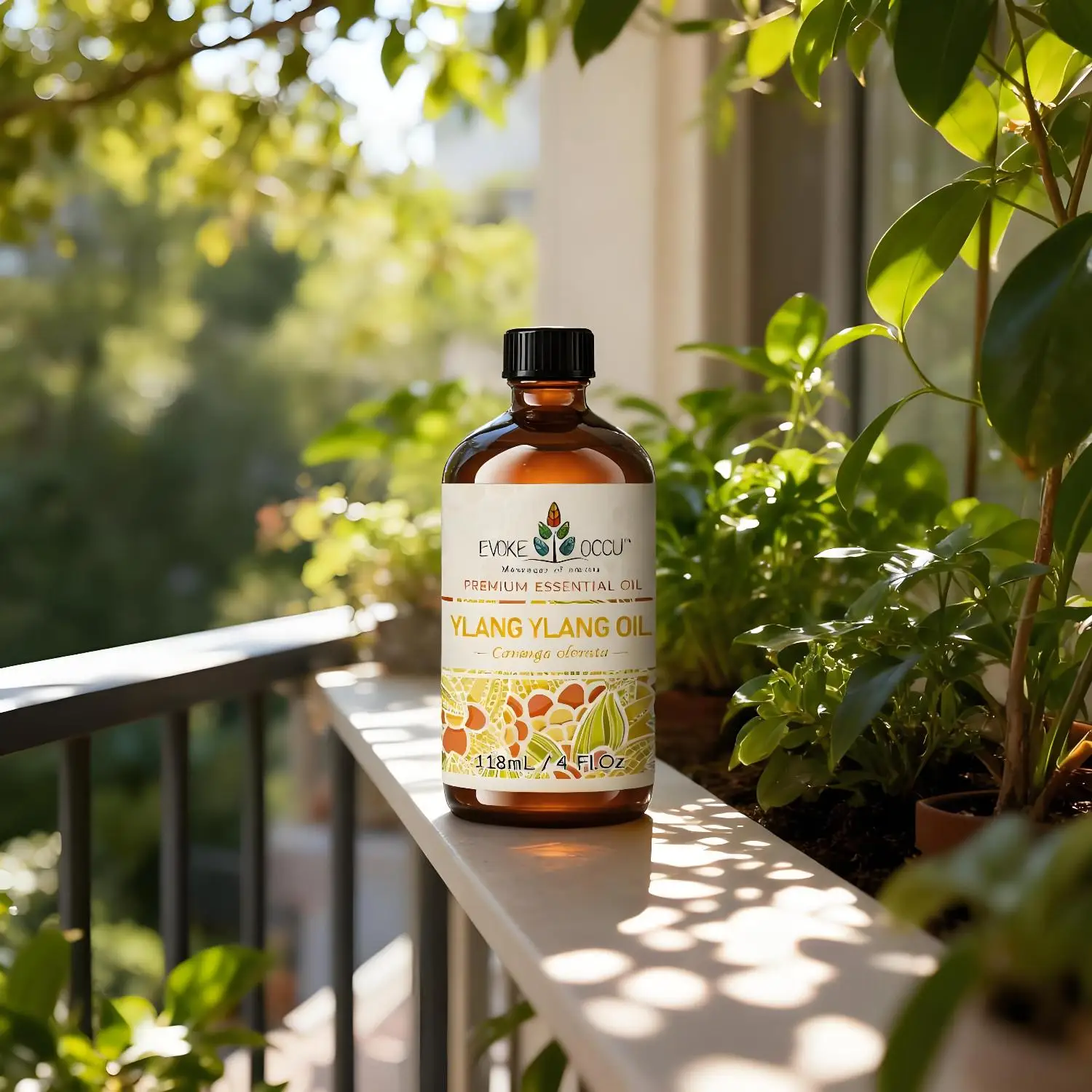 EVOKE OCCU aceite esencial de aromaterapia Ylang Ylang Tea Tree aceites de romero para champú acondicionador masaje para el cuidado de la piel facial