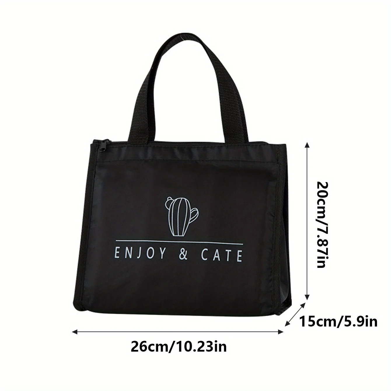 1pc Thickened Waterproof And Insulated Bag Oxford Cloth Bento Bag Insulated Refrigerated Work Handbag Portable Insulation Bag