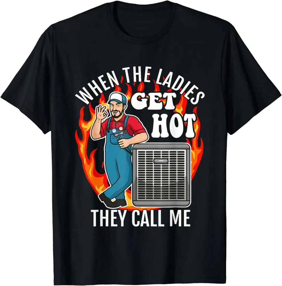 NEW LIMITED Funny HVAC Technician Air Conditioning Engineer Tech T-Shirt S-5XL