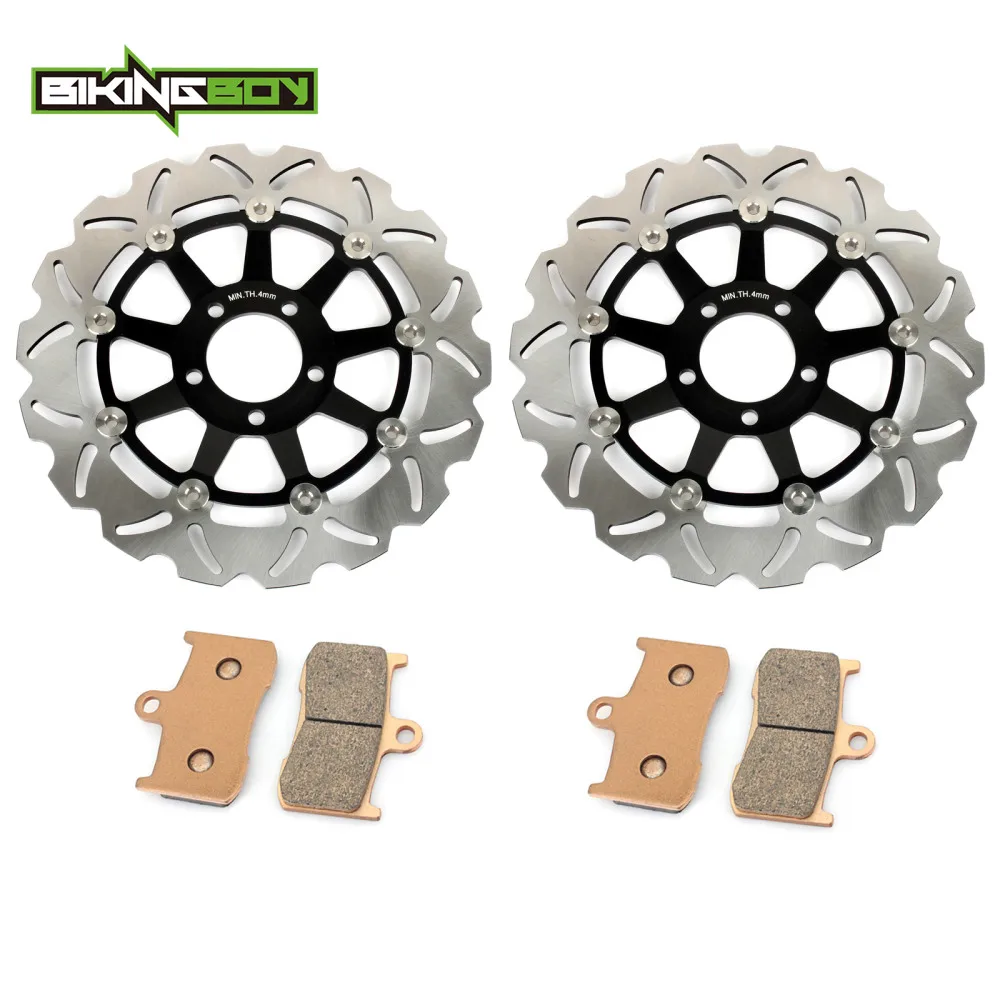 Front Brake Discs Rotors Pads Z 1000 03 04 05 06 07 08 09 10 11 12 13 Z1000 ABS 10-13 Z 1000 SX 11-22 Z1000 SX ABS 11-18 14 15