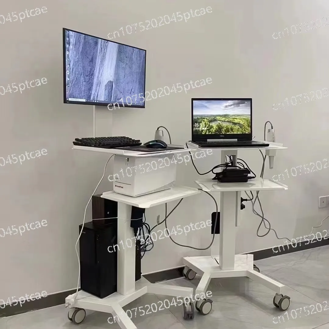 Cart Oral Hospital Clinic Laptop/ Desktop Holder Host Mobile Cart Medical Trolley Stand Dental Oral Scanner Mobile