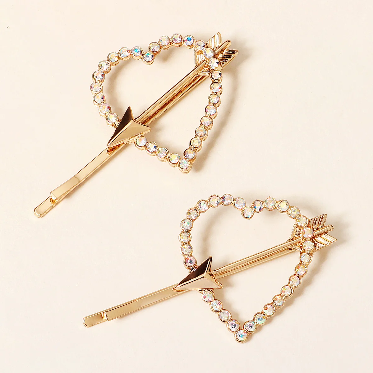 Zarte funkelnde Haarspange mit Strasssteinen, modischer Pony-Seitenclip für Frauen, tägliche Mädchen-Haar-Accessoires als Geschenk – Detail 20