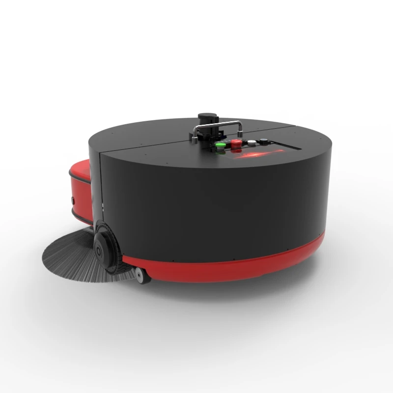 مكنسة كهربائية روبوتية صناعية شديدة التحمل، منظف أرضيات المستودعات #3