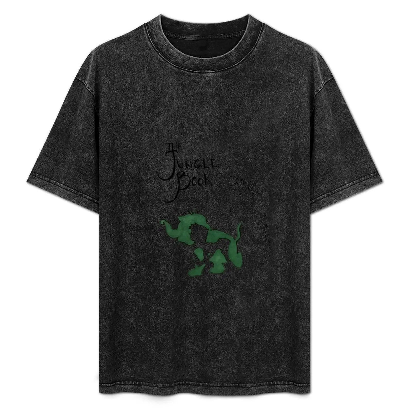 

Jungle book minimalist T-Shirt blacks plus sizes mens graphic t-shirts anime