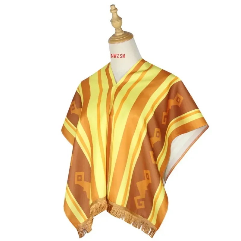 أزياء أنيمي فيلم سحر مادريجال برونو التأثيرية للأطفال كاميلو للجنسين للهالوين كرنفال حفلة الكبار عباءة الملابس معطف MN1