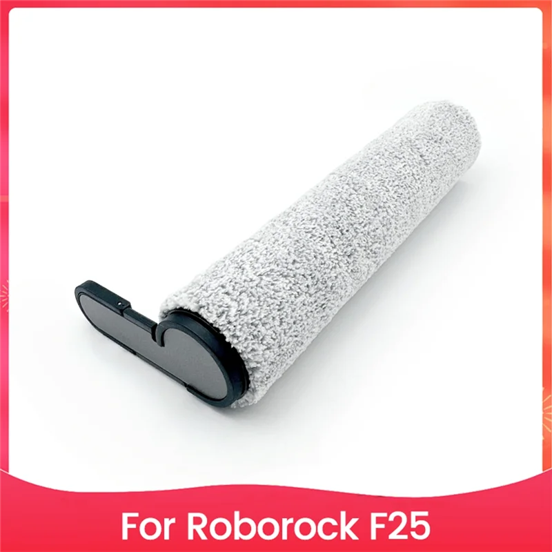 DHIPP-For Roborock F25 Series Roller Brush Unit With Holder Spare Parts Wet And Dry Vacuum Cleaner Accessories