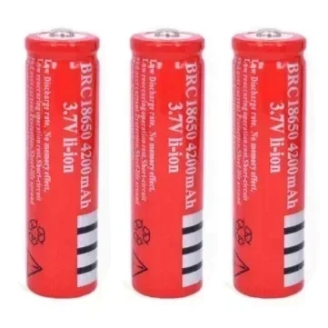 Oryginalna bateria akumulatorowa 18650 3.7 V do latarki LED + ładowarka USB