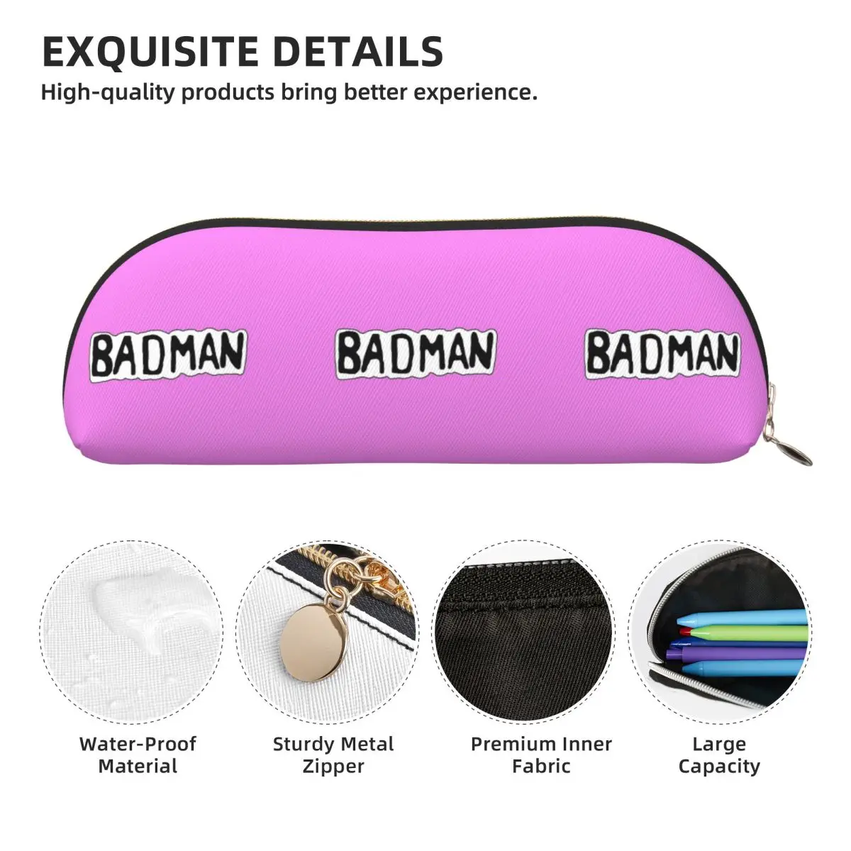 بادمان Dbz فيغيتا قميص بالتنقيط مقلمة الحقيبة قلم رصاص تخزين لوازم مكتبية سعة كبيرة صندوق القلم حقيبة أقلام رصاص للأطفال