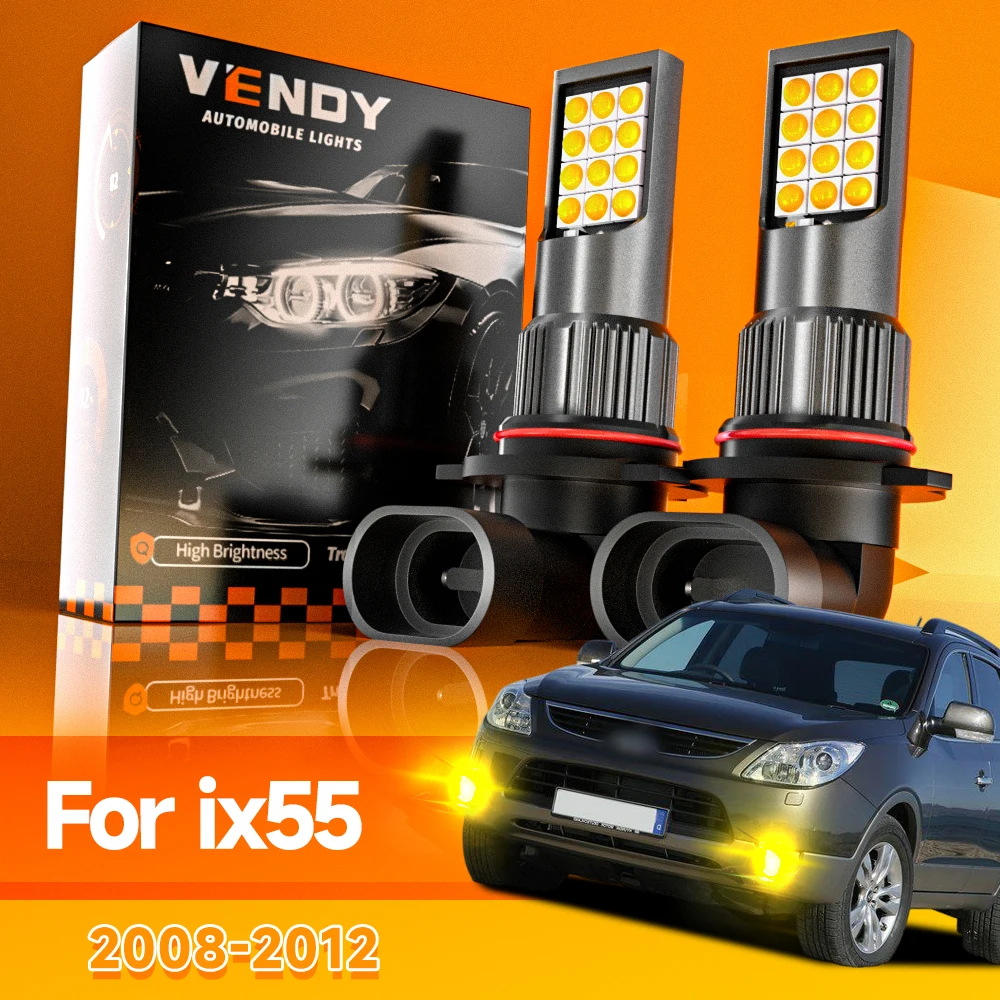 

2 шт. для Hyundai ix55 2008-2012 светодиодные противотуманные фары 2009 2010 2011 аксессуары Canbus