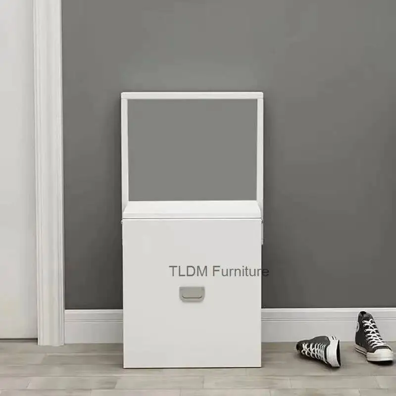 Bathroom Can Minimalist Invisible Wall-mounted Folding Store Bathroom Chairs Porch Seats Wall-mounted Home Shoe Changing Stool Y