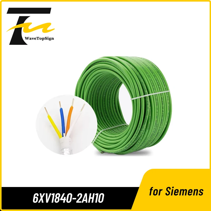 WaveTopSign DP BUS Communication Cable 4 Cores With Shielding 6XV1840-2AH10 for Siemens