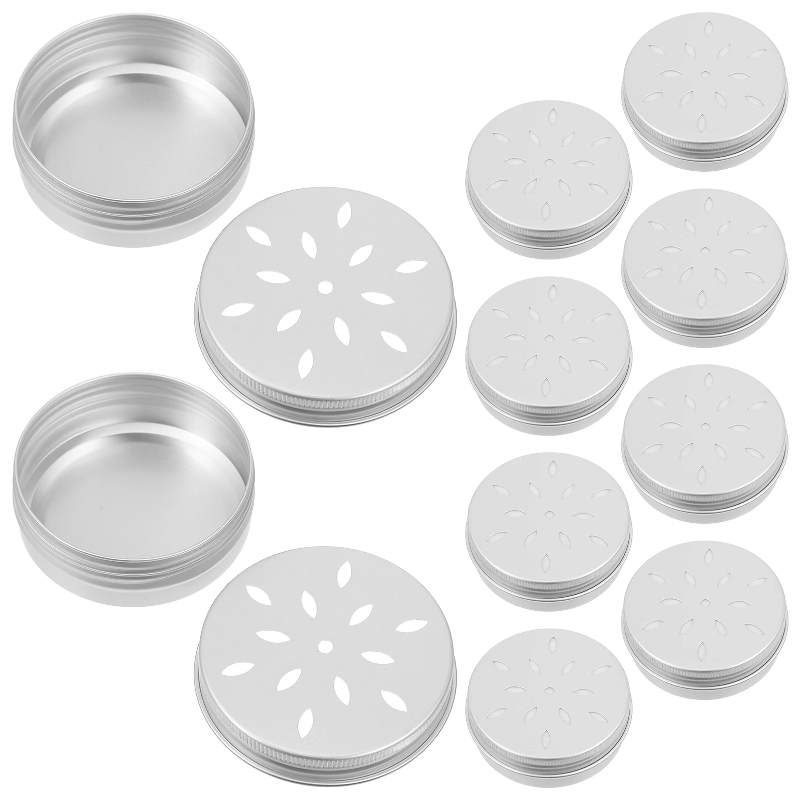 

10pcs Aluminum Scent Training Boxes for Dogs Pet Smell Skills Puppy Containers Dog Snuffle Ability Case Tin Dog