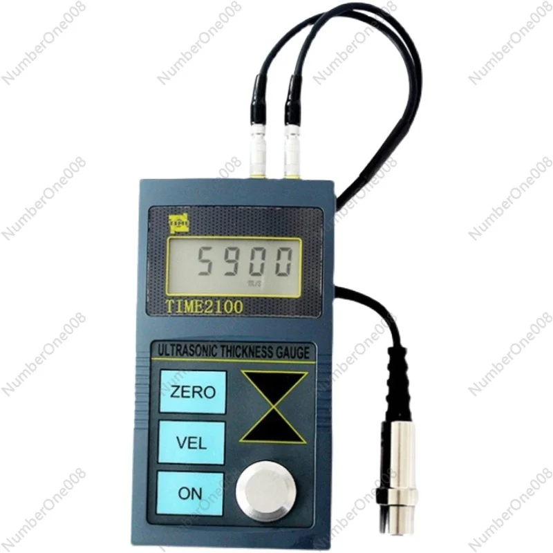 Ultrasonic Thickness Gauge Time2100/TT100 Steel Plate Steel Pipe Glass Plastic Wall Thickness Detector