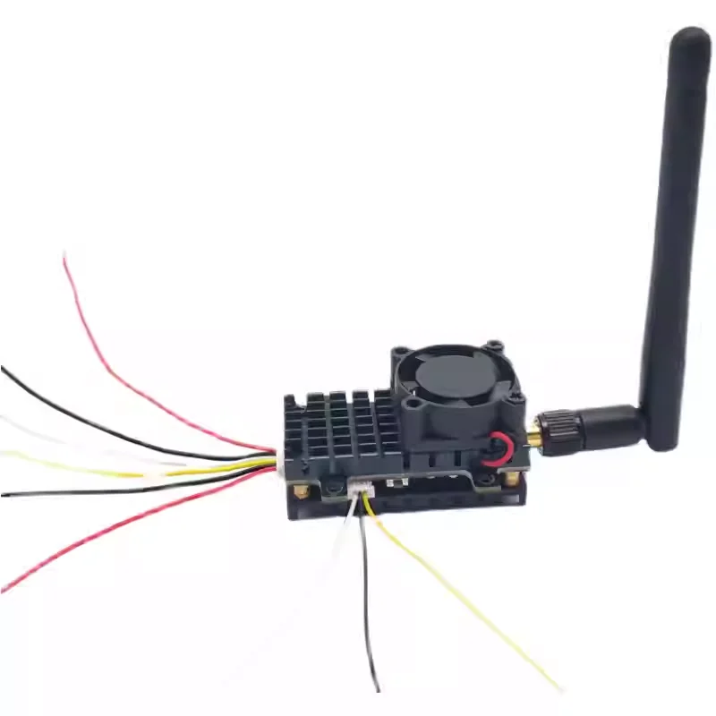 10KM 5.8G 2W Video Transmission Camera FPV Wireless Transmission Low Latency 1200TVLCamera+5.8G 4.3inch Display Screen
