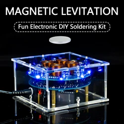 Lewitacja magnetyczna DIY elektroniczny mały eksperyment produkcyjny cewka wypychany moduł płytki drukowanej zestaw do spawania