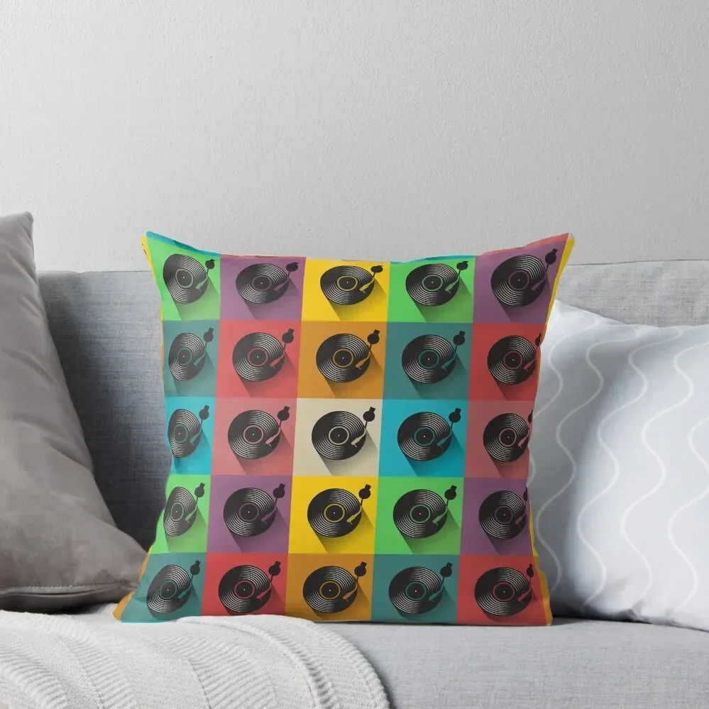 Vinyl Record turntable Throw Pillow Cushion Cover Set Luxury Sofa Cushions pillow