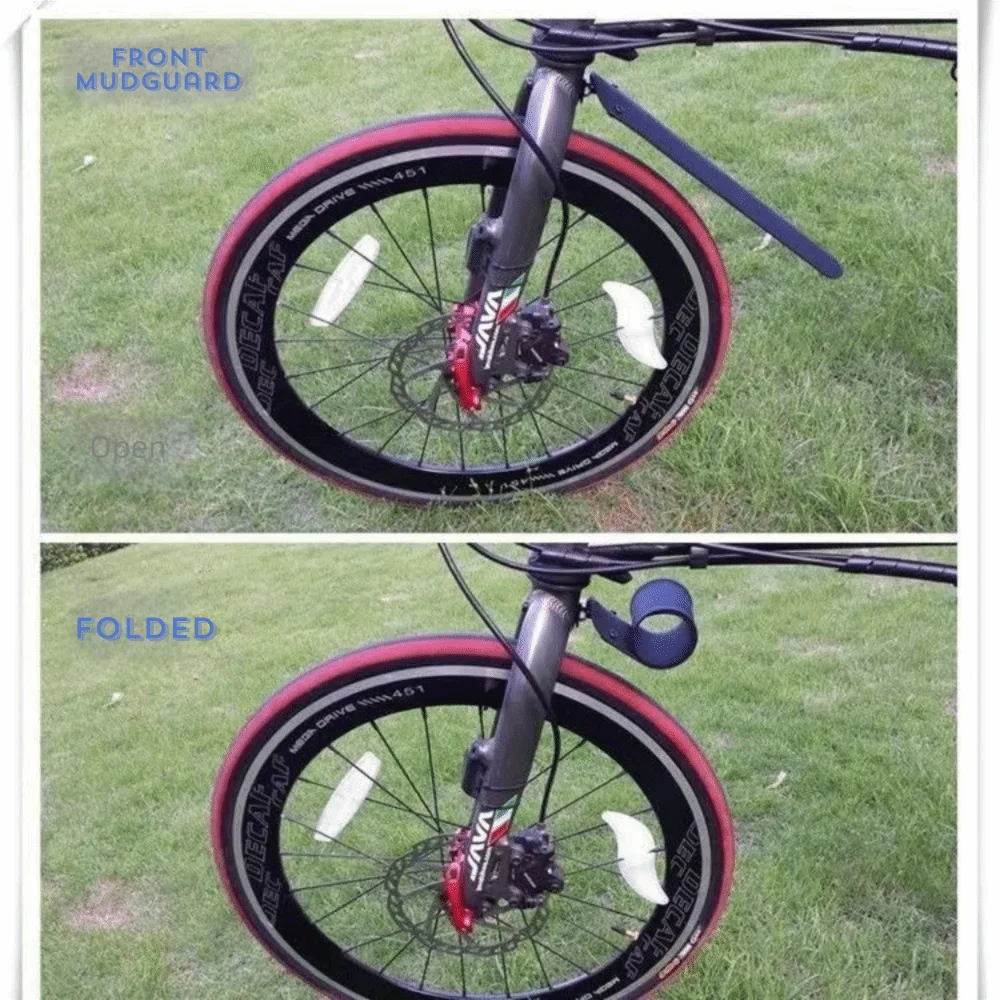 Accessories Foldable Bike Mudguard Widen Set Mountain Bike Mudguard Splash Guard Quick Release Bicycle Fenders Mountain