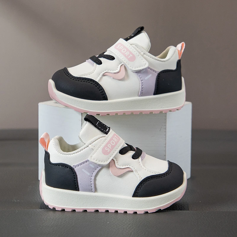 

Новинка осени 202, детская хлопковая обувь, удобные противоскользящие кроссовки для девочек, простая универсальная детская повседневная обувь, модная удобная обувь