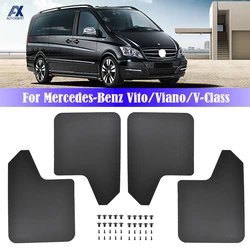 For Mercedes Benz Vito W638 W639 W447 Viano V-Class A45 AMG Sprinter W901 W902 Rally Mud Flaps Mudflaps Splash Guards Mudguards