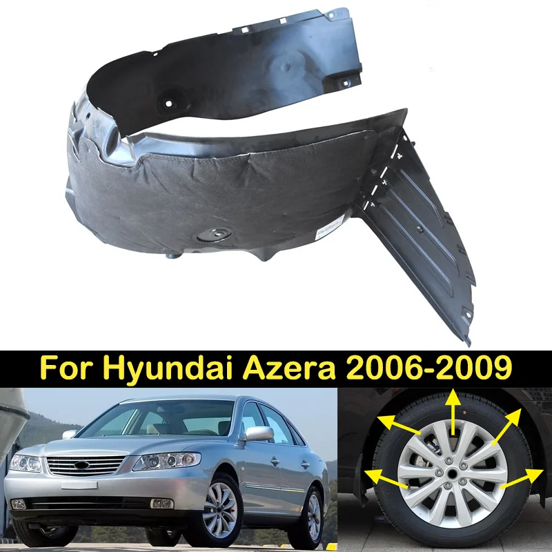 

DECHO Front Rear Fender For Hyundai Azera 2006 2007 2008 2009 Lined Mudguard Fender lining Soundproofed