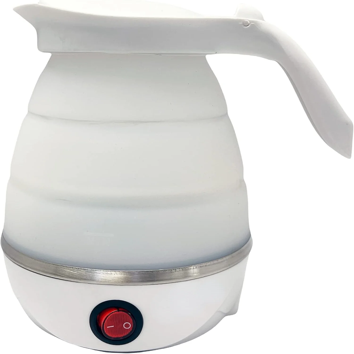 

Collapsible Silicone Kettle with Dual Voltage 110V/220V