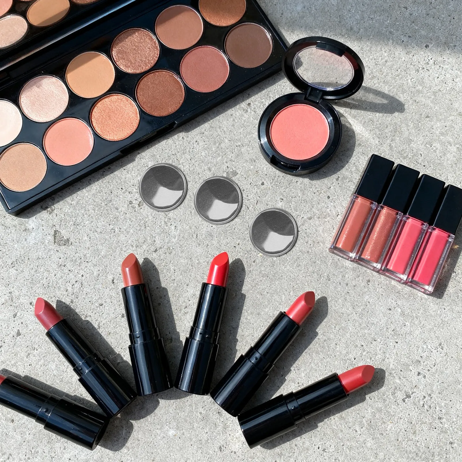 พาเลตแต่งหน้าทรงกลมแบบเปล่า 30 - Beauty Makeup Eyeshadow Palette บทวิจารณ์และราคา
