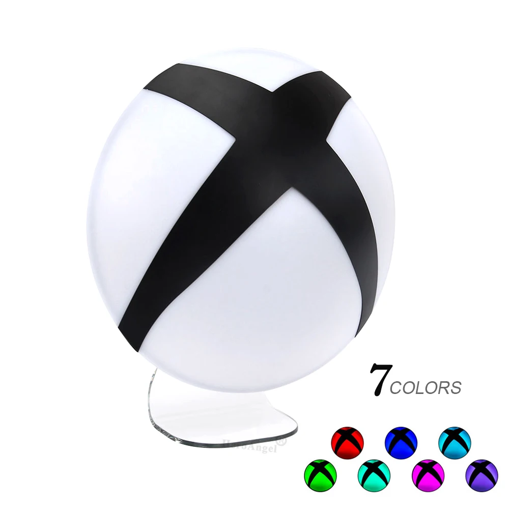 Game Icon For XBOX 3D Atmosphere Lamp Gaming Room Desktop Setup LED Sensor Light Color Changing Switch Atmosphere Room Decoratio