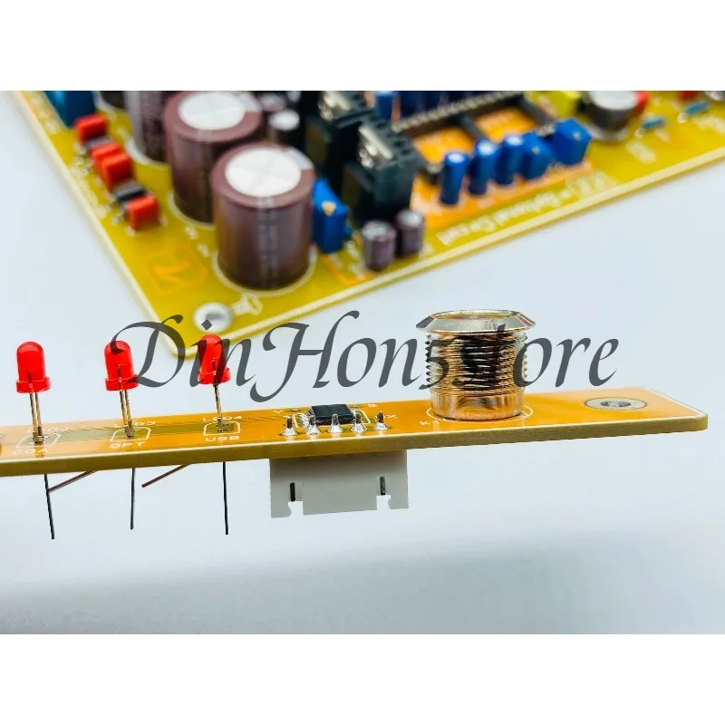 Suitable for PCM58 decoding board USB Bluetooth AK4118 coaxial fiber decoding 192K24bit classic R2RDAC chip