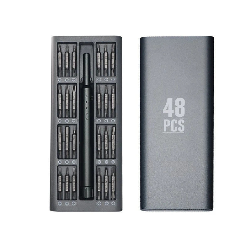 

Набор прецизионных отверток 48 в 1, набор магнитных отверток, маленькая отвертка, портативный профессиональный инструмент для ремонта