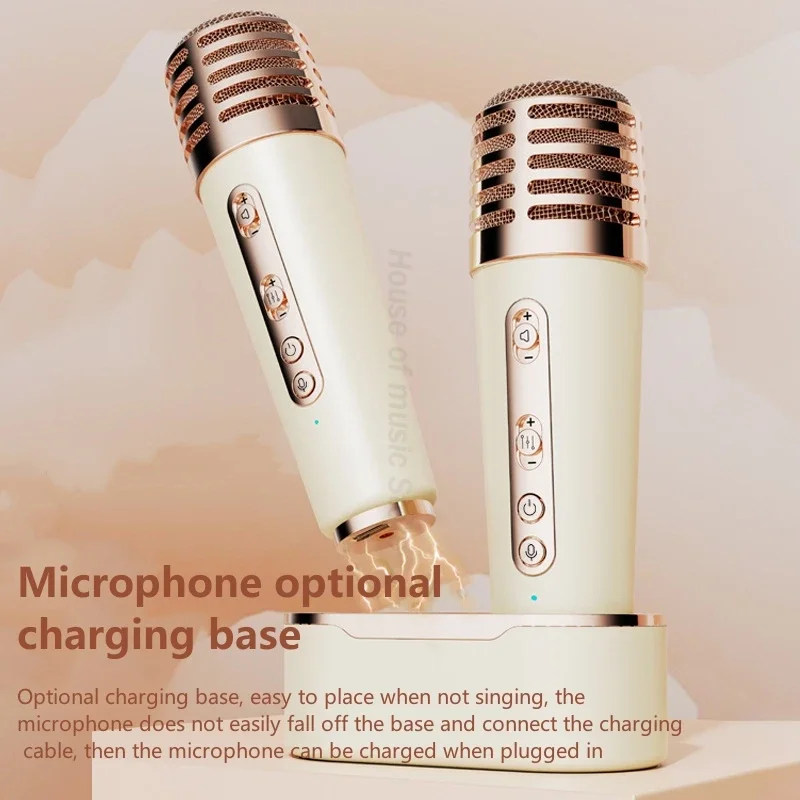 On Sale C-220plus Multifunctional Vinyl Record Player Karaoke Bluetooth Speaker Portable Handheld Mini Audio Support AUX/TF Card
