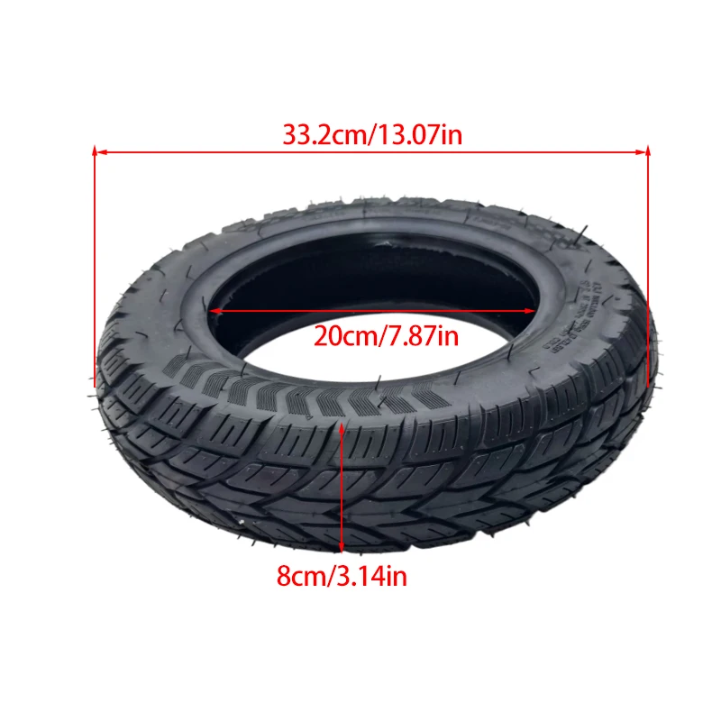 NEW 3.00-8 Blade Grain Tubeless Vacuum Tire for 8PR Reinforced Anti Puncture Rubber Tyre for Motorcycle Scooter