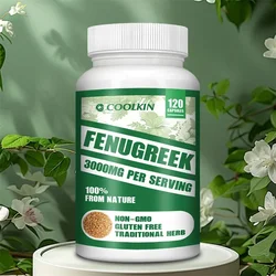 Fenugreek Capsules - Rich in Protein and Vitamins - Suitable for Breastfeeding Mothers, Helps Digestion, Weight Management