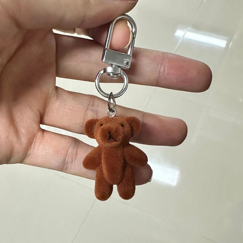 JOSilver Metal Coussins Phone Pendant, Flocage Bear Key, Sauna Phone Case Charm, Bag Decor, Car Key Ring