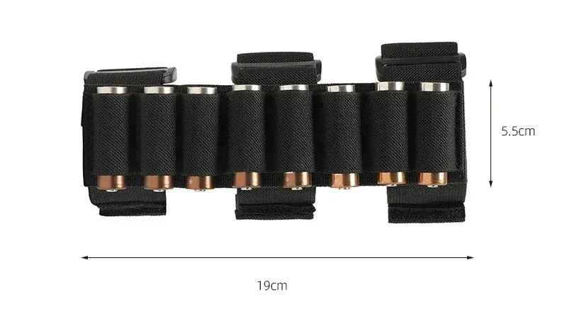 الصيد في الهواء الطلق انفصال الذراع رصاصة الحقيبة 8-جولة الذخيرة قذيفة الناقل حقيبة ل 12/20 مقياس البنادق الصيد الملحقات #3