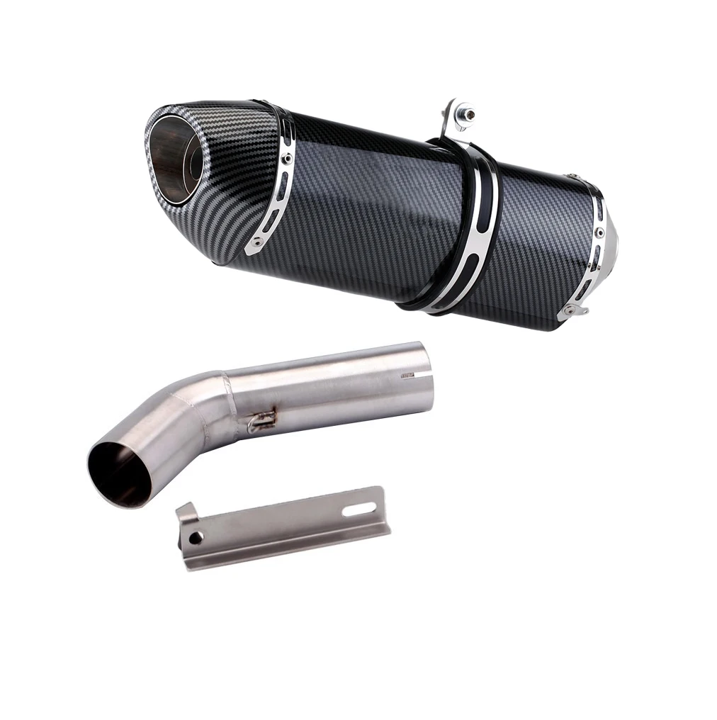 Für Benelli 752 BJ750GS Motorrad Auspuff Mittelrohr Slip-On 51mm Schalldämpfer Auspuffsysteme Auspuffrohre – Detail 1