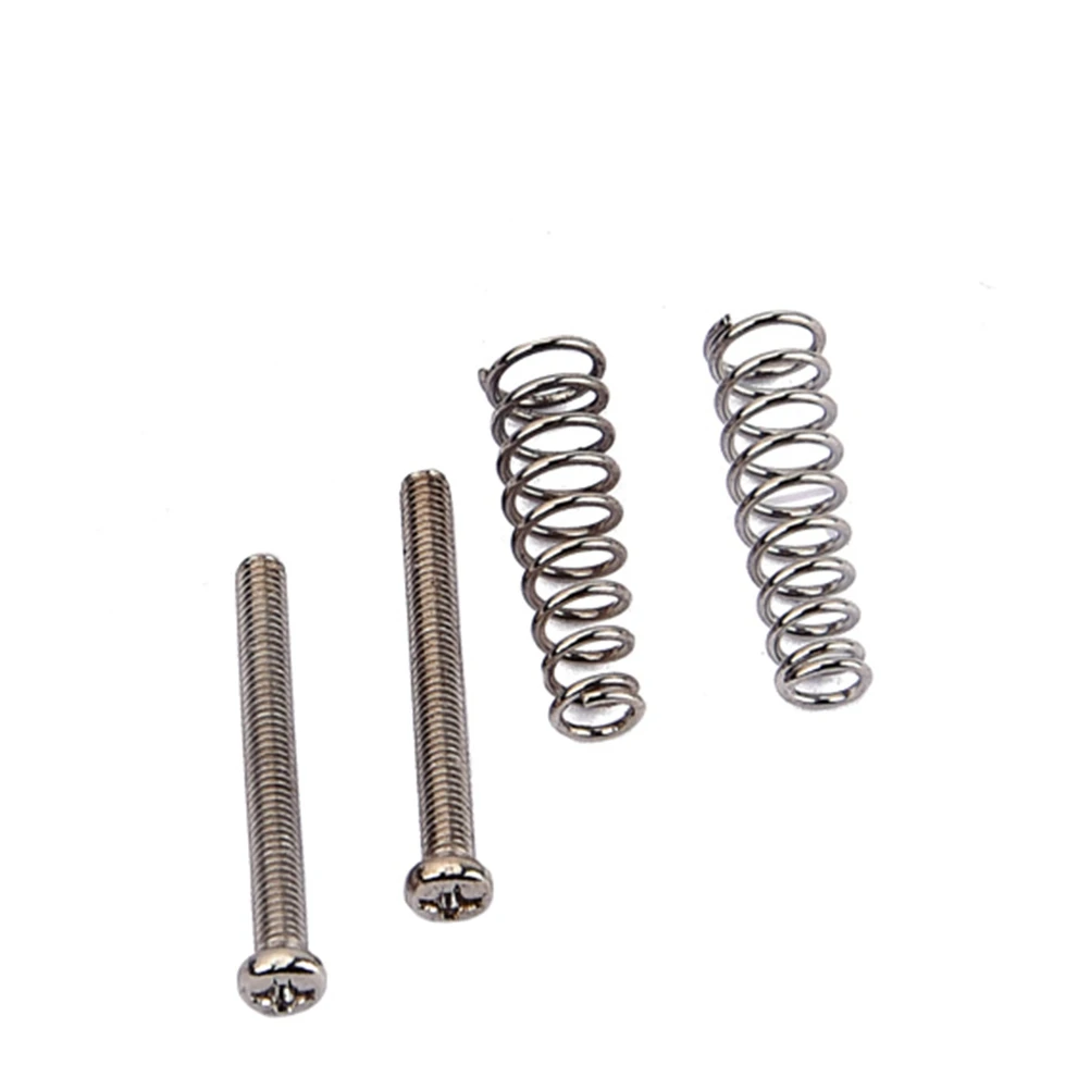 

Mini Electric Guitar Humbucker Pickup Rings 68.8mmx29mm Mounting Frames Metal Covers For Short Pickups Coil Screw Plates