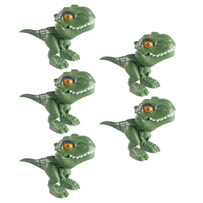 A63T-Dinossauro Infantil Ovo Dedo Mordendo Simulação Tiranossauro Tiranossauro Dinossauro Menino Divertidos