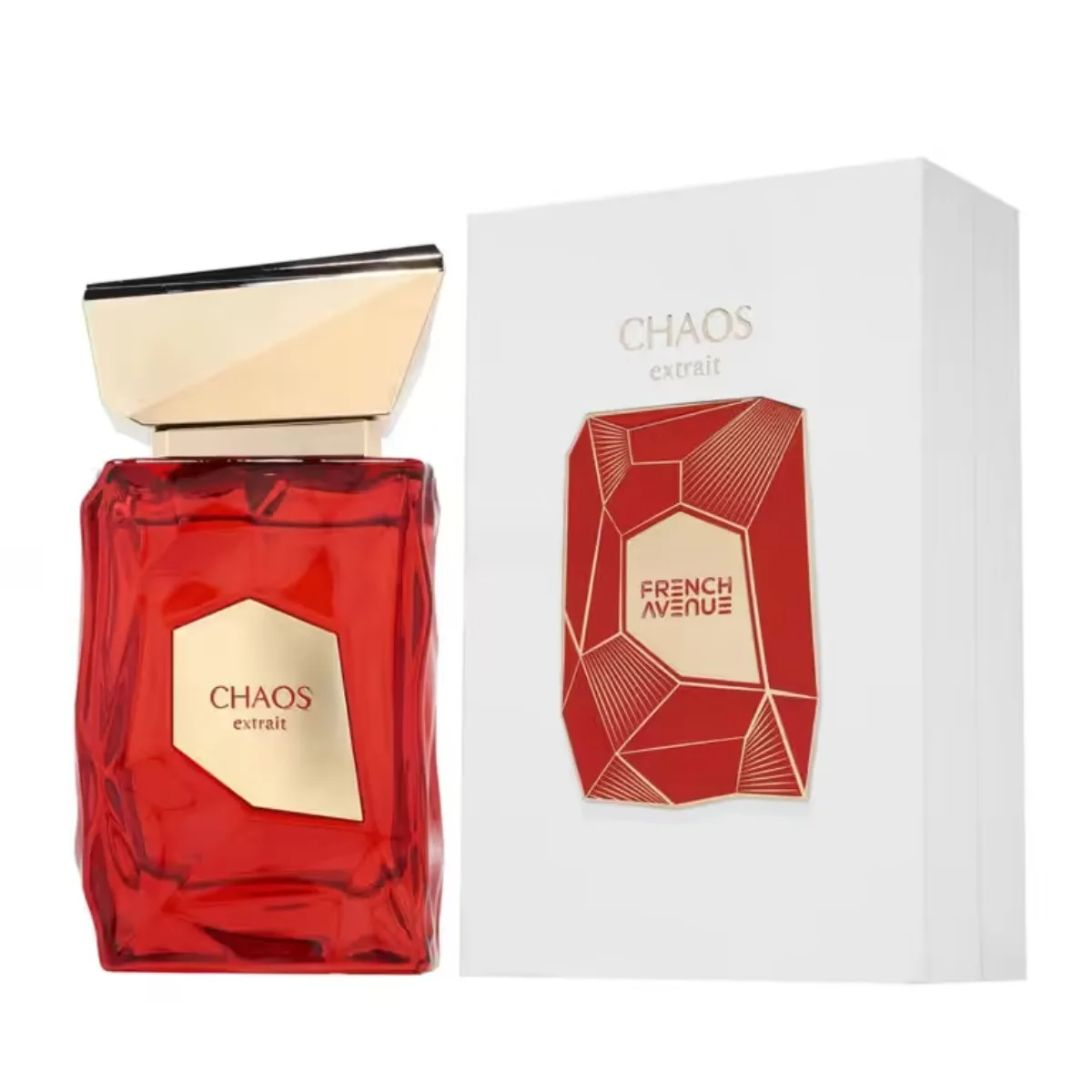 Chaos Extrait De Parfum 100ml Unisex, Perfume de Cereza, Iris, Vainilla y Cuero, Fragancia Duradera, Atractivo Distintivo para Cada Ocasión