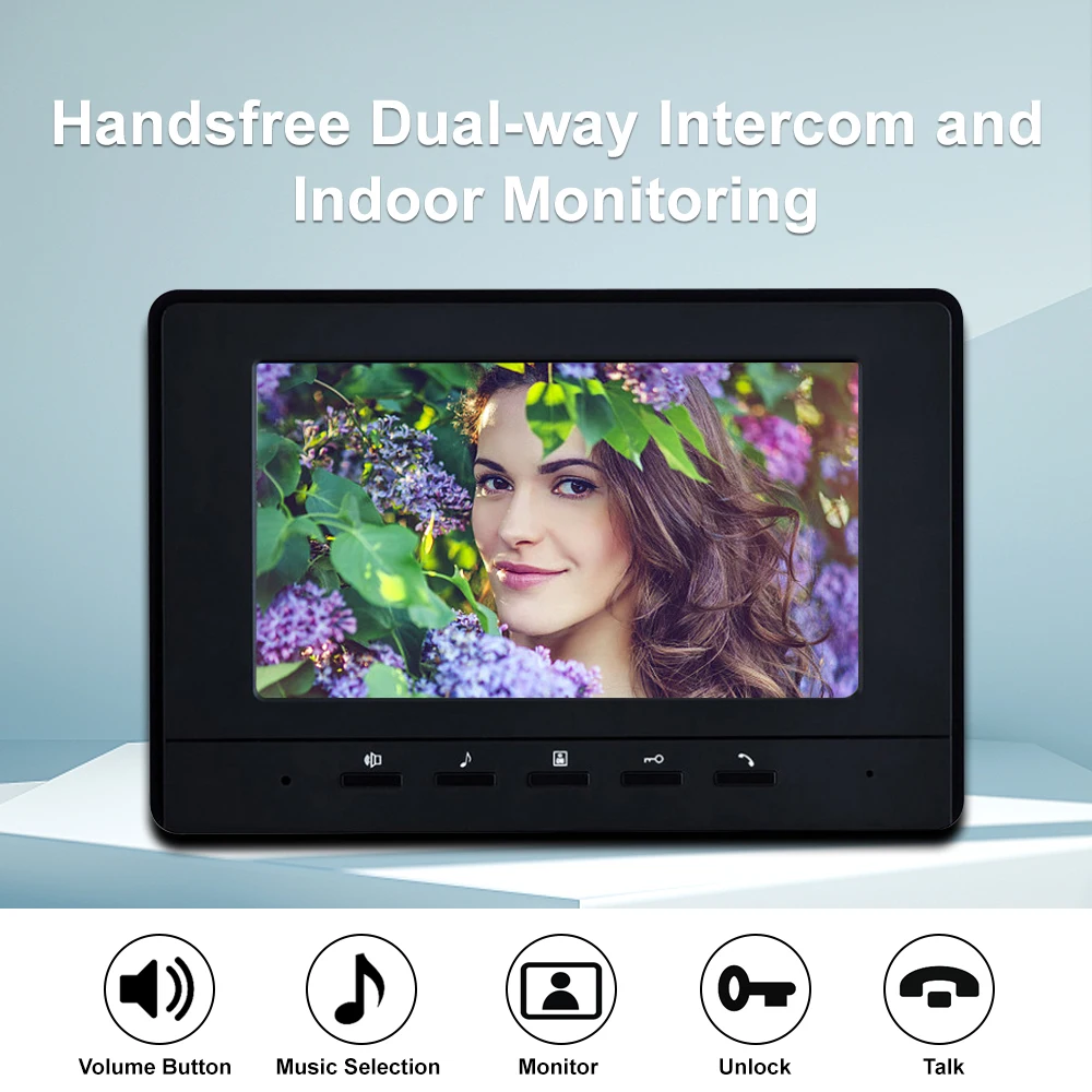 2/3/4 Apartment Video Door Phone Intercom Video Doorbell Wired Waterproof Support Rfid Unlock Videocitofono House Room Intercom