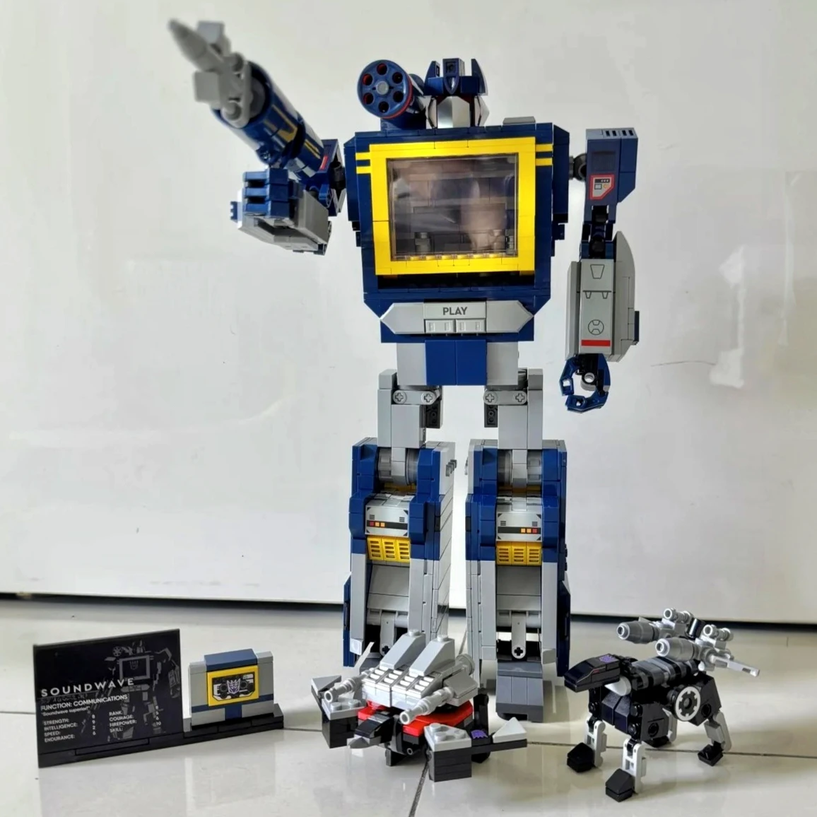 2025 neue 1505 Stücke Bule Roboter Bausteine Montage Ziegel Modell 10358 Spielzeug Für Junge Kinder Weihnachten Geburtstag Geschenk wohnkultur