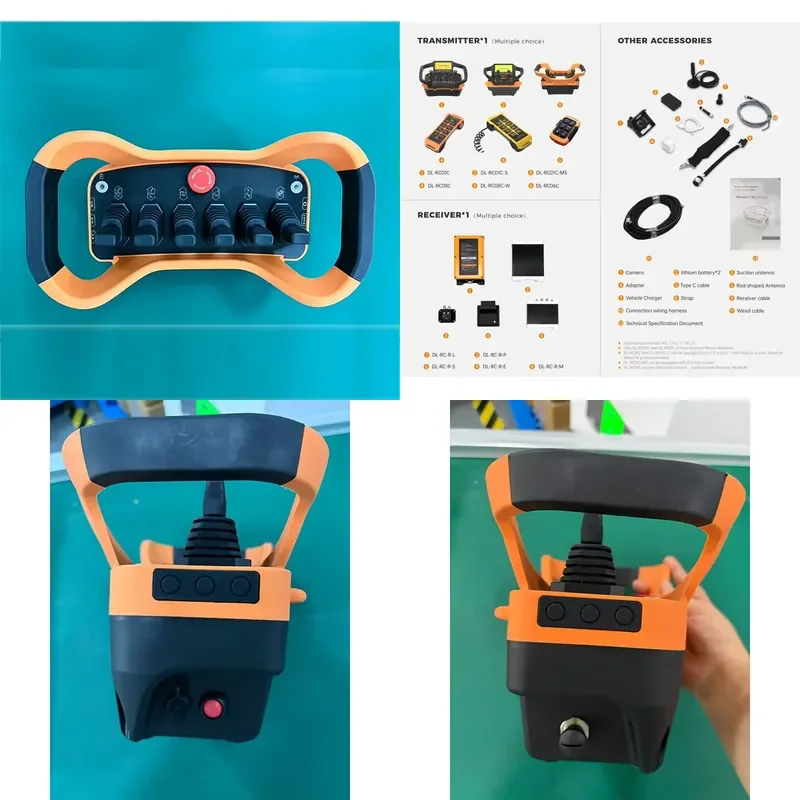 Wireless Portable Industrial Remote Controller Agricultural Machinery Remote Compatible With Tillers Farm Working Equipment