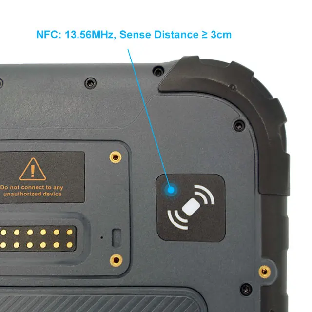 직접 공급 헤비듀티 IP67 캡처 고정밀 데이터 Android 견고한 태블릿