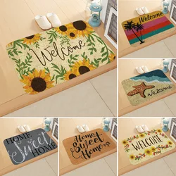 Funny Welcome Mats Outdoor, Front Door Mat for Outside Entry, Doormat Outdoor/Indoor Entrance, Front Porch Decor 40 * 60cm