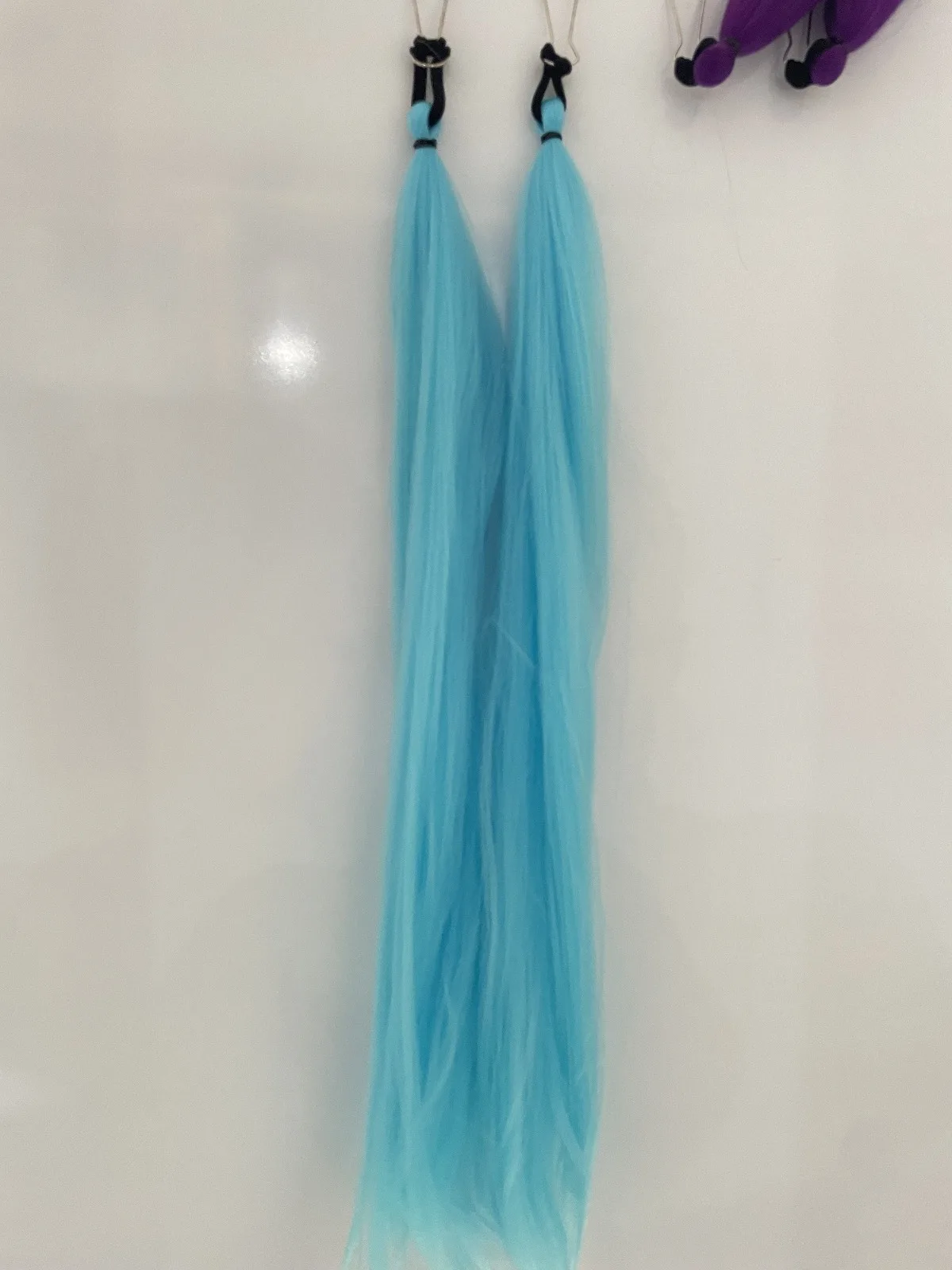 Accessori per donna Coda di cavallo Coda di cavallo dritta sintetica con elastico per capelli Treccia colorata Estensioni dei capelli coda di cavallo Capelli