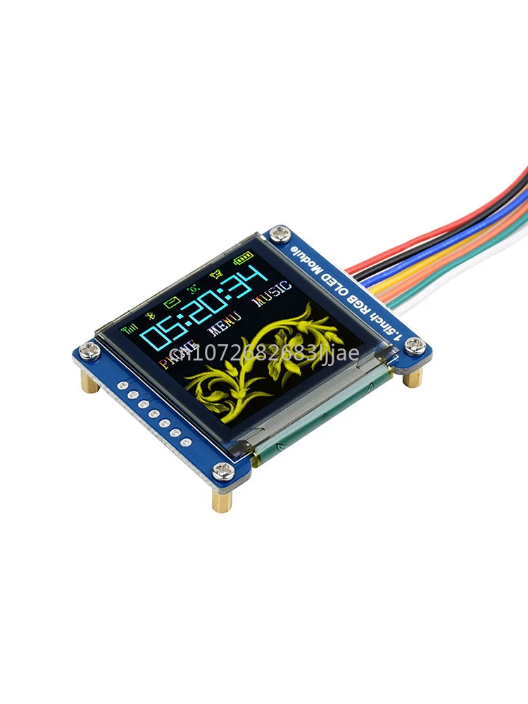 1.5-Inch Rgb Oled Module Display Screen Expansion Board Compatible with Jetson Nano/Raspberry Pi 4b