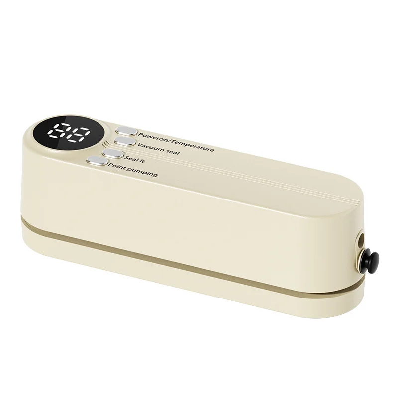 شحن آلة ختم الفراغ اللاسلكية الصغيرة الأوتوماتيكية بالكامل المنزلية الصغيرة المحمولة آلة تغليف المواد الغذائية البلاستيكية #5