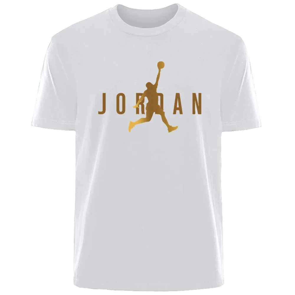 2025 Hot Sales Summer Streetwear JORDAN High Quality 3D Printed Simple Classics Couple Tees for Men/Women Short Sleeve T-shirt