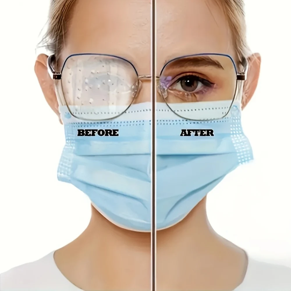 بخاخ IFUBO المضاد للضباب - تركيبة سريعة الجفاف سعة 35 مل للنظارات والنظارات والمرايا - منع الضباب طويل الأمد، طلاء شفاف #5