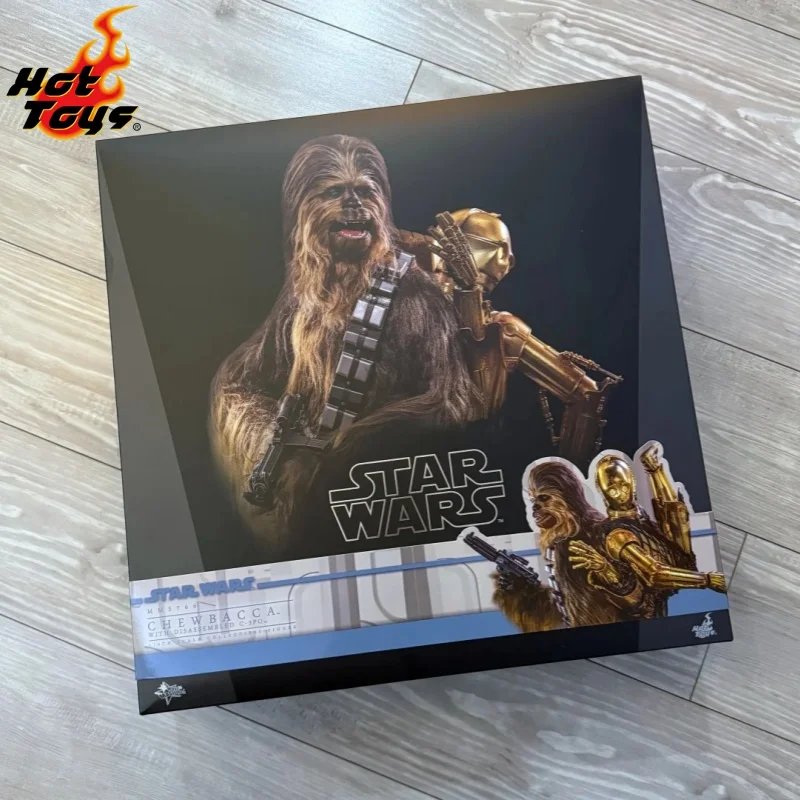 

Оригинальная игрушка HOTTOYS HT 1/6 MMS766 Star Wars:Episode V — Empire Strikes Back CHEWBACCA с разобранной игрушкой-фигуркой C-3po