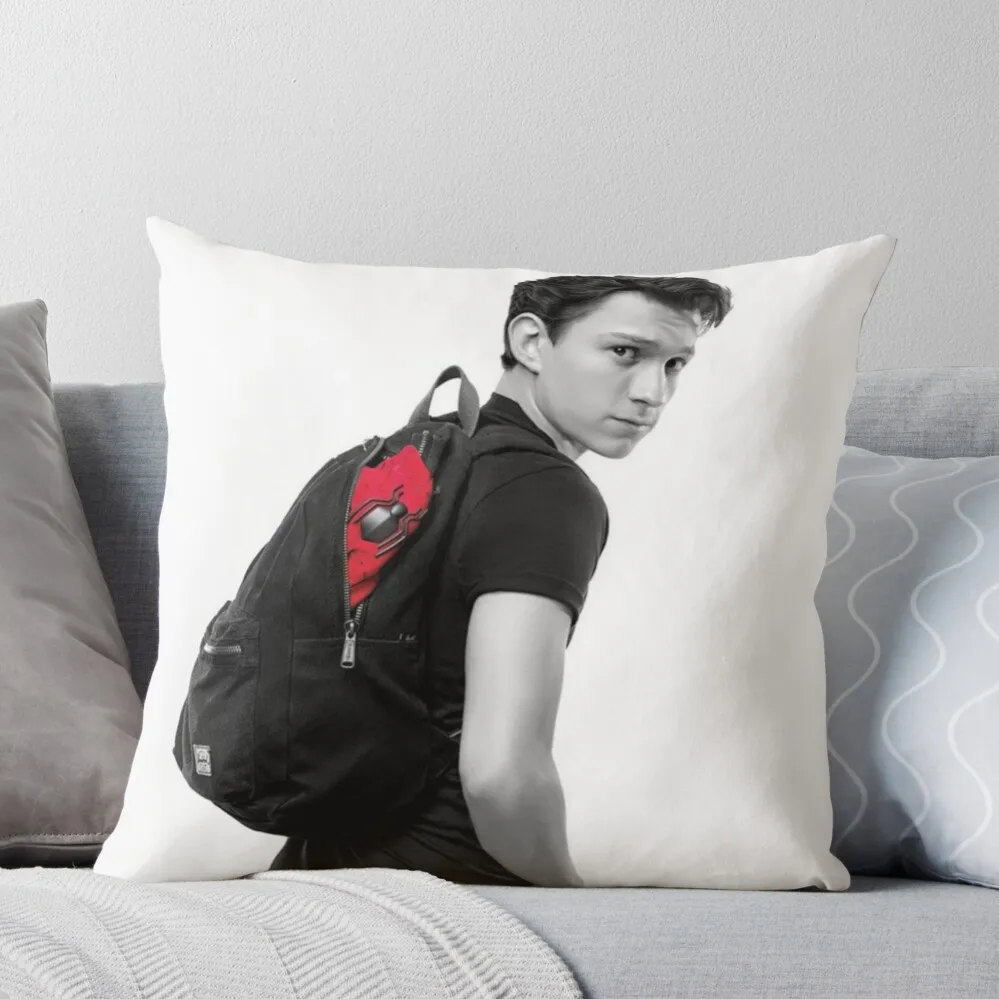 

Tom Holland Throw Pillow pillows decor home Christmas Pillow